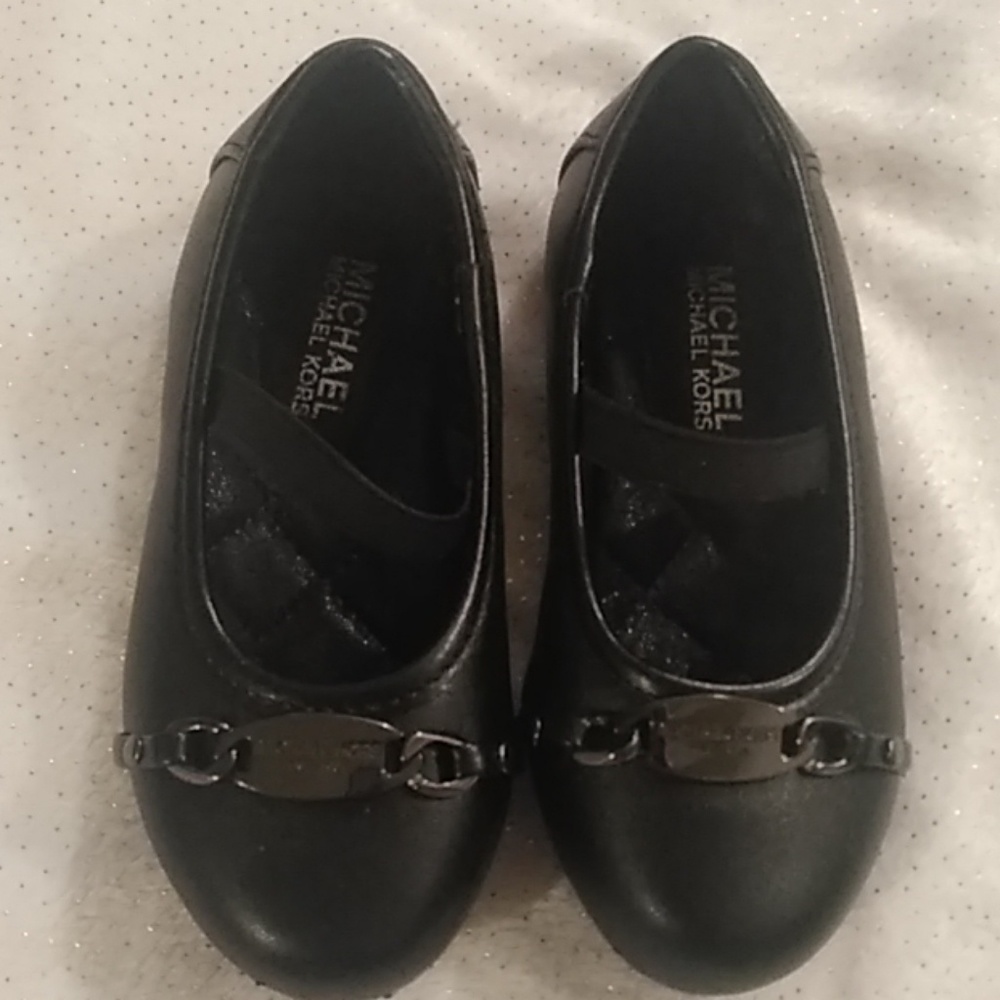 Black Michael Kors toddler shoes